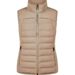 Pikeur Bodywarmer Quilted FlexVest Athleisure AW26 Mocha Cream