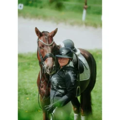 Pikeur Cap AirLuxe Pure Lange klep Zwart