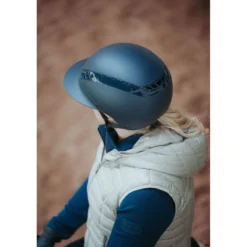Pikeur Cap AirLuxe Pure Lange klep Midnight Blue
