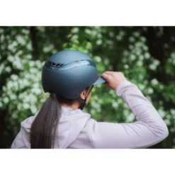 Pikeur Cap AirLuxe Pure Lange klep Midnight Blue