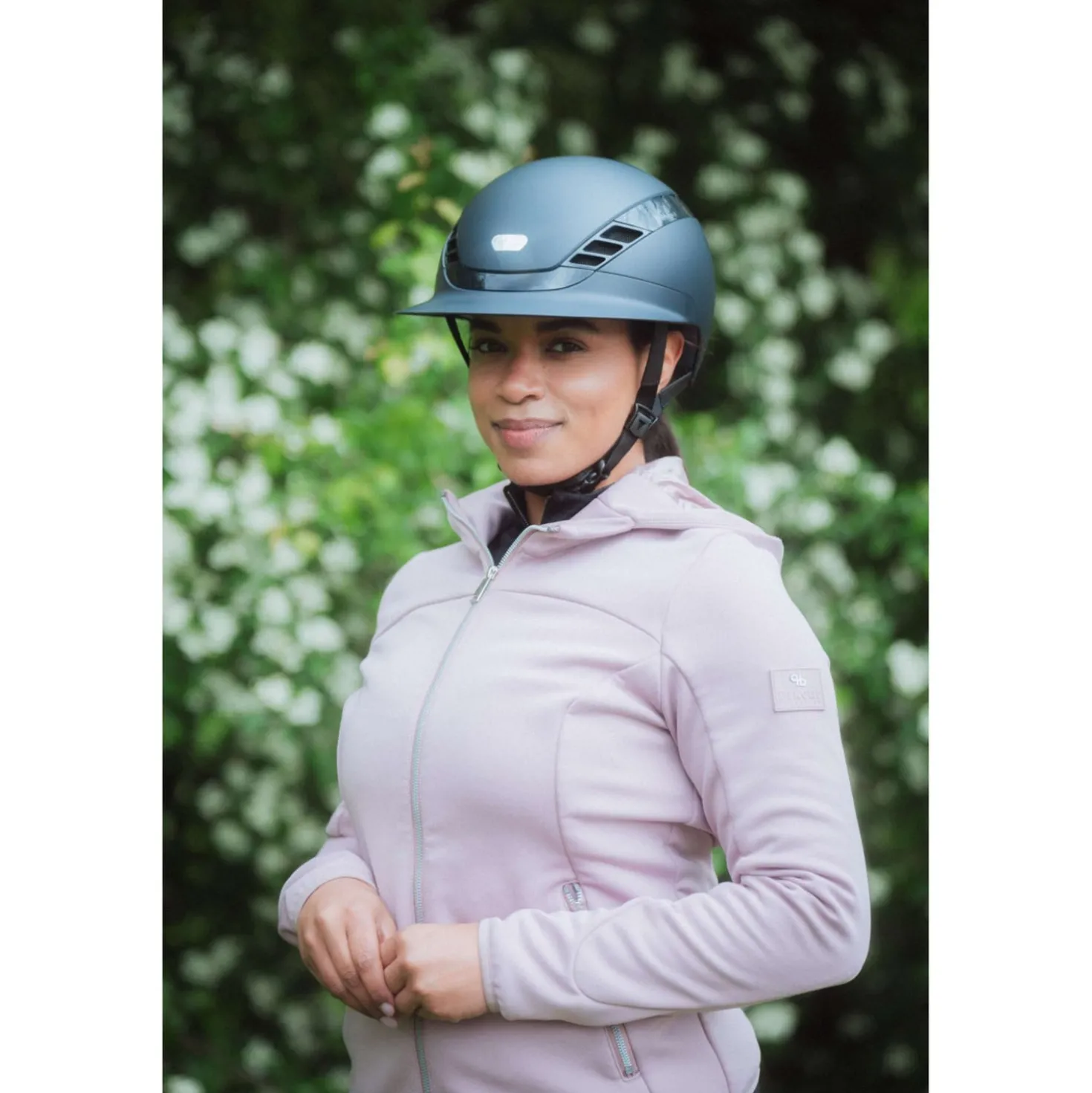 Pikeur Cap AirLuxe Pure Lange klep Midnight Blue