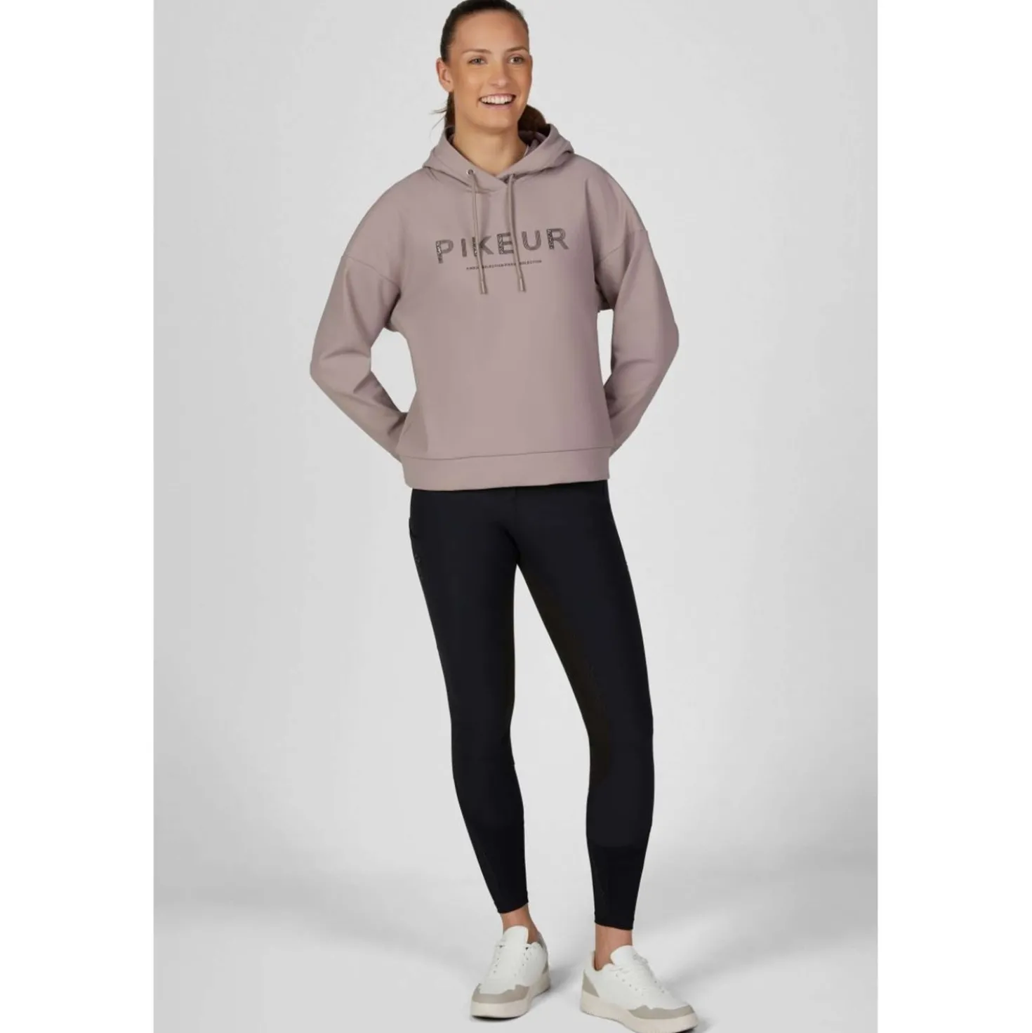 Pikeur Hoodie PlushLuxe Selection AW26 Ash Mauve