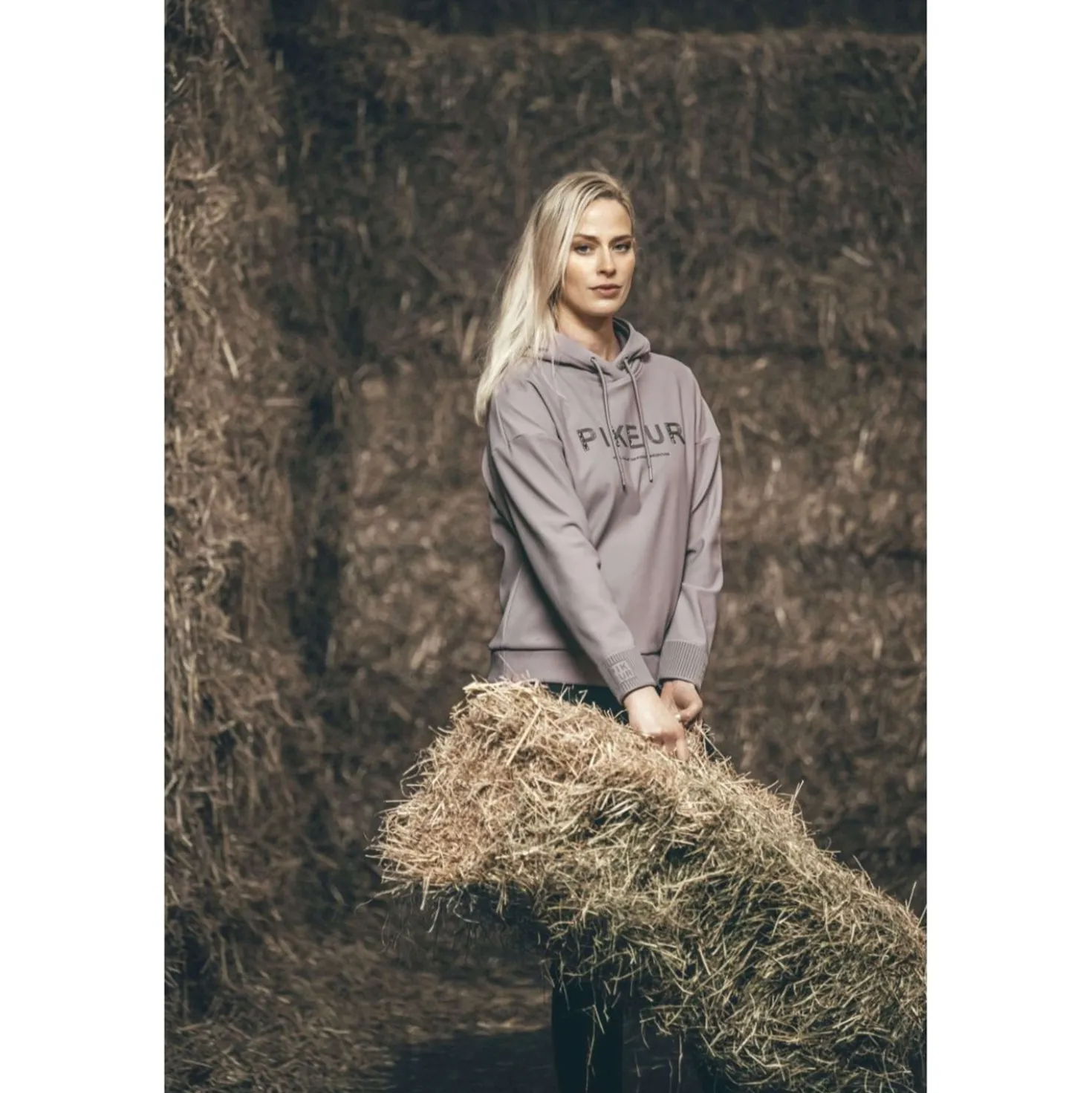 Pikeur Hoodie PlushLuxe Selection AW26 Ash Mauve