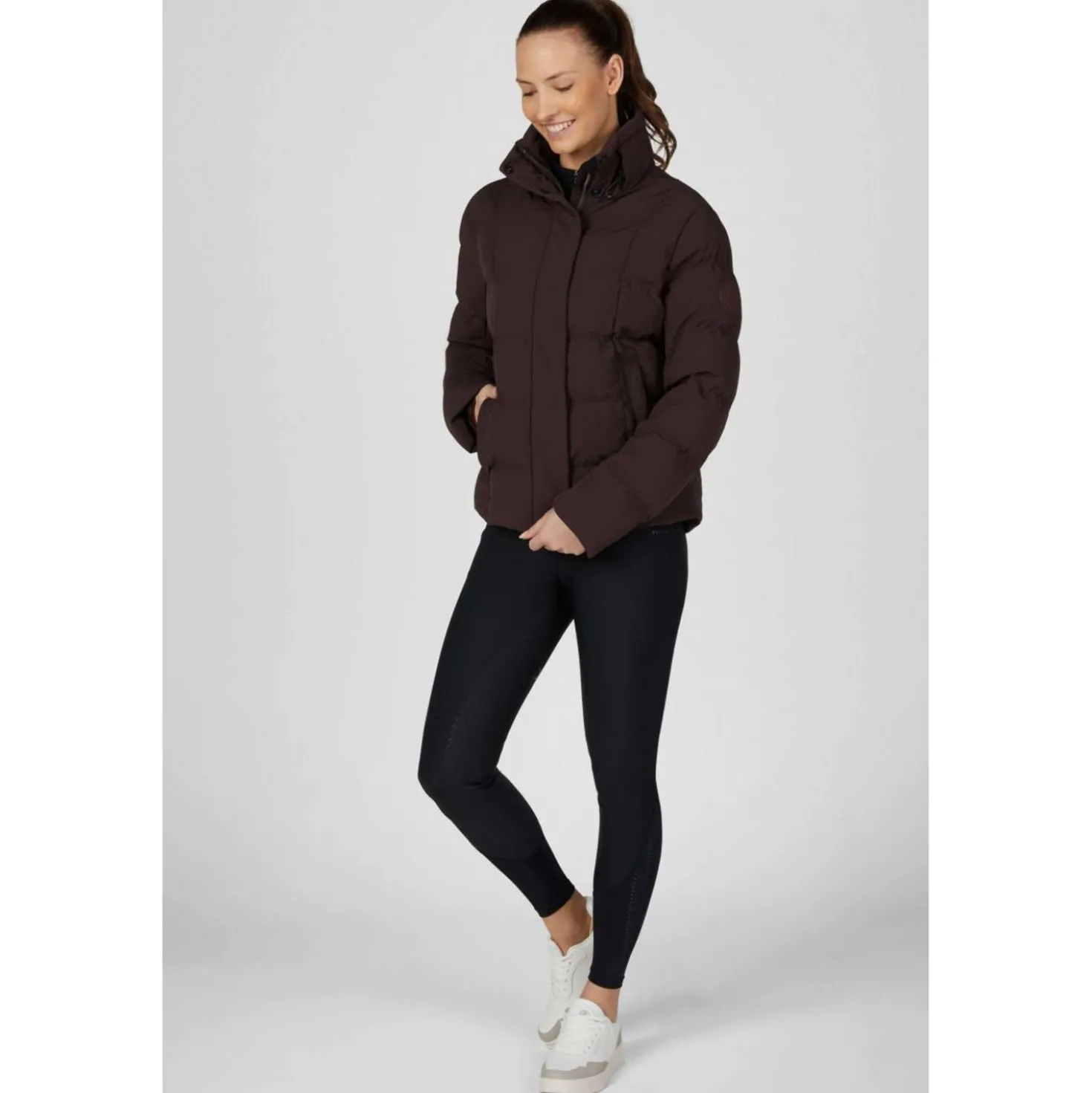 Pikeur Jack Quilted Athleisure AW26 Chocolate Brown
