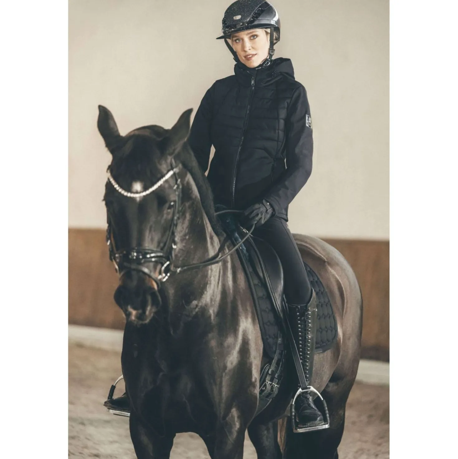 Pikeur Jack QuiltShield Fleece AW26 Zwart