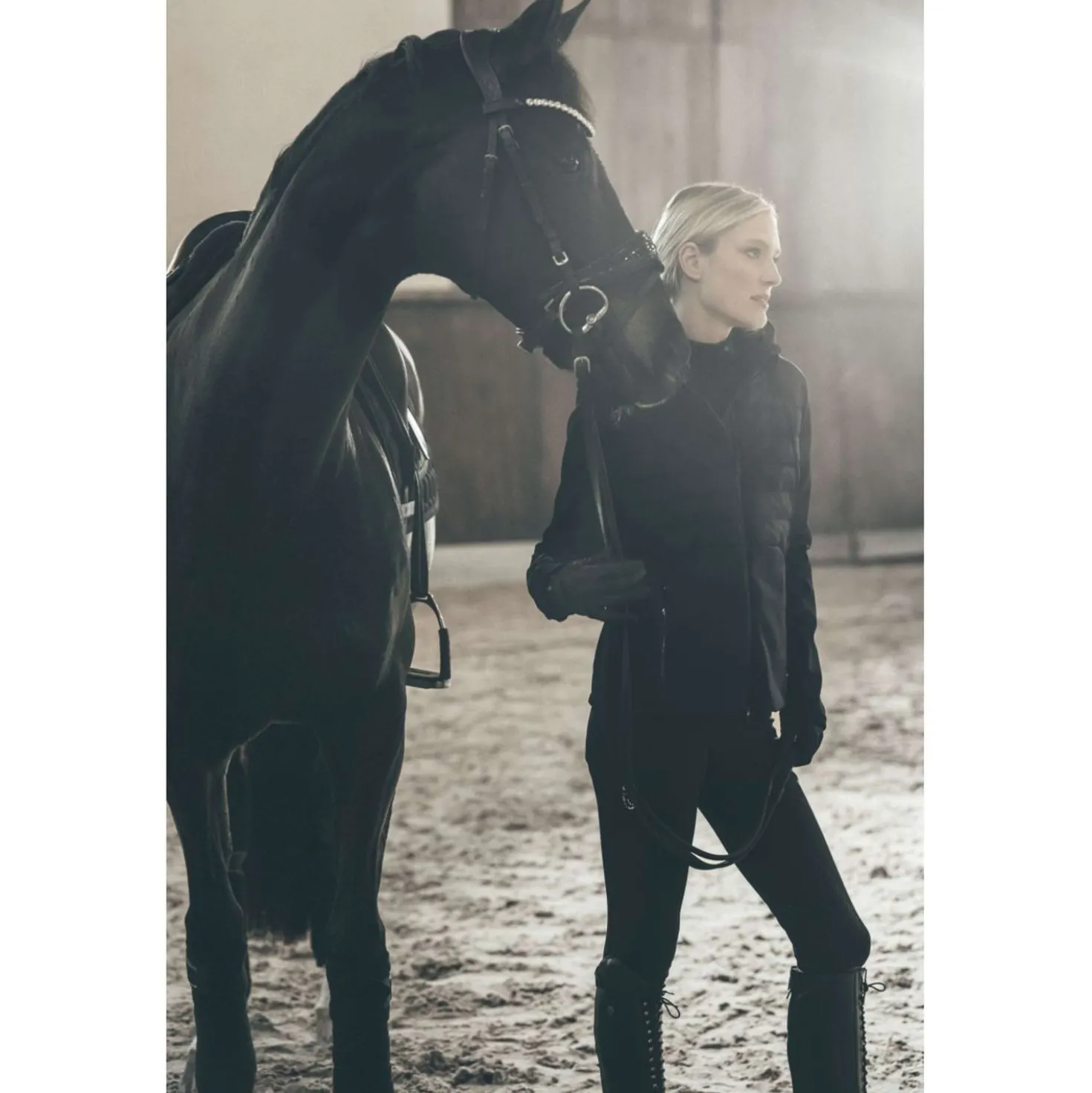 Pikeur Jack QuiltShield Fleece AW26 Zwart
