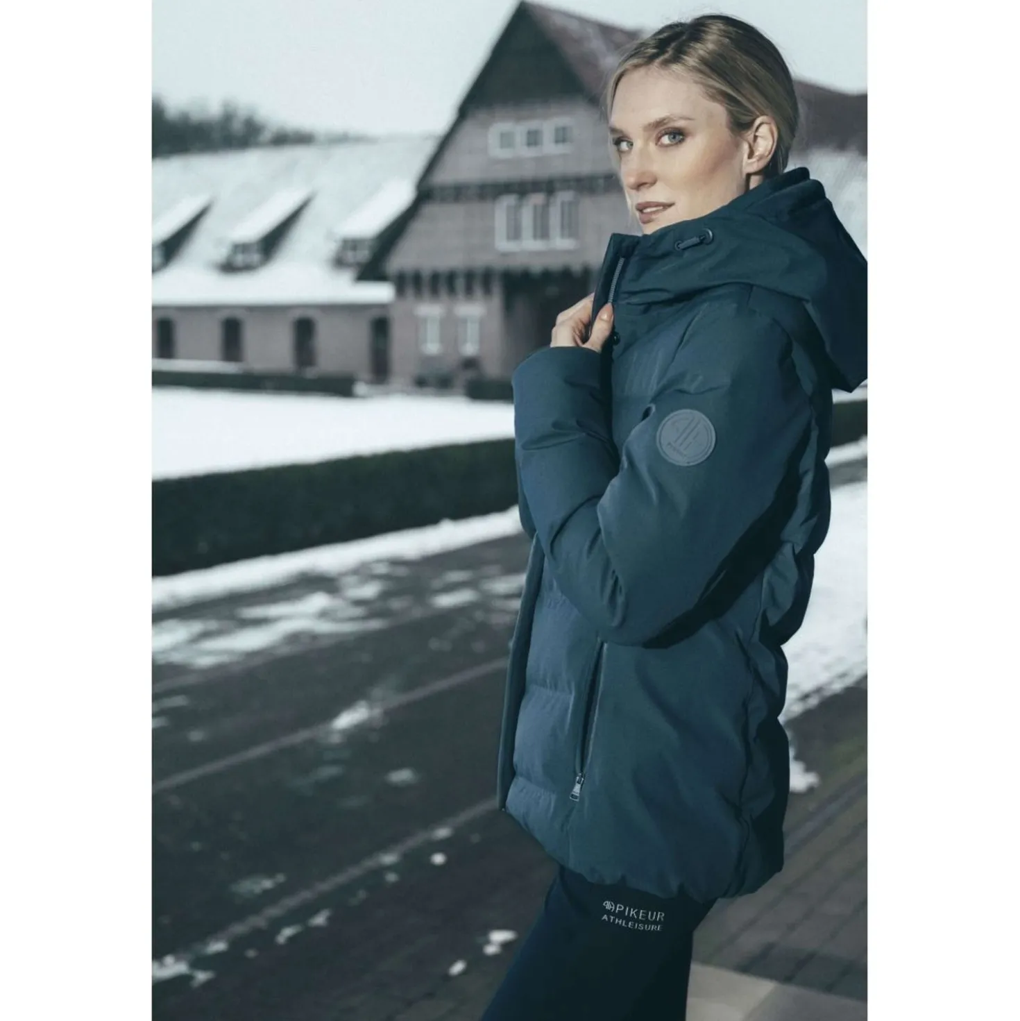 Pikeur Jas Waterproof Athleisure AW26 Pine Green
