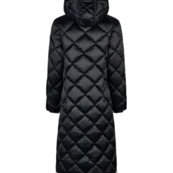 Pikeur Lange Jas QuiltDiamond Selection AW26 Zwart