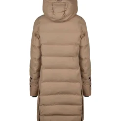 Pikeur Lange Jas Quilted Raincoat Athleisure AW26 Mocha Cream