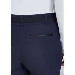 Pikeur Rijbroek Camie Full Grip Silicon Nightblue