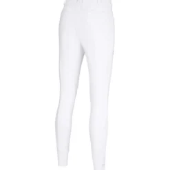 Pikeur Rijbroek Ceelina Full Grip Silicon Wit