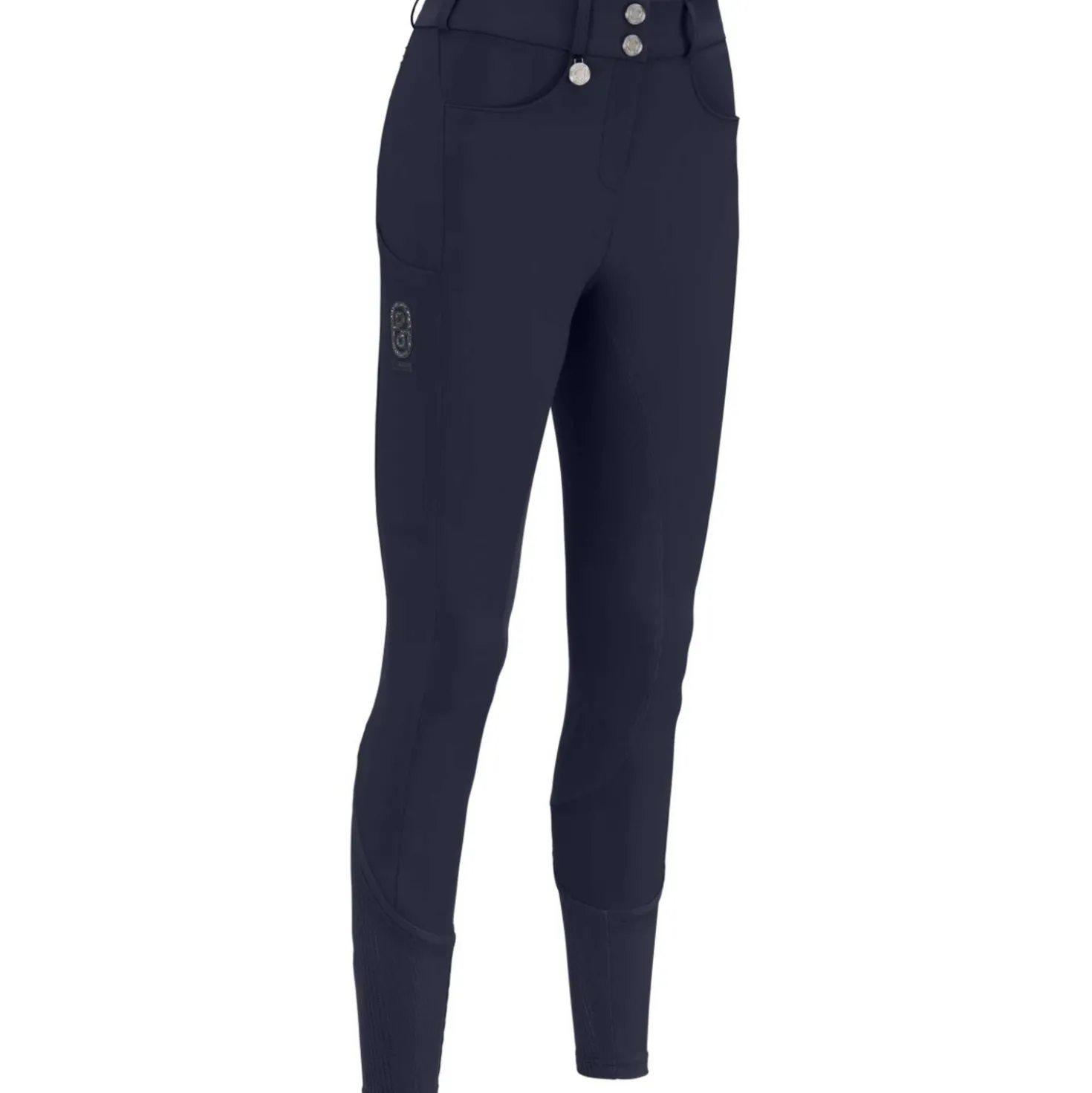 Pikeur Rijbroek Ceelina GridTexLeather Highwaist Full Grip Nightblue