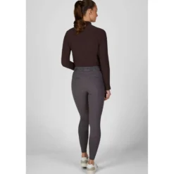 Pikeur Rijbroek Ceelina GridTexLeather Highwaist Full Grip Basalt Grey