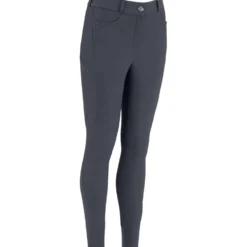 Pikeur Rijbroek Ceelina GripTec Kids Midwaist Full Grip Graphite Blue