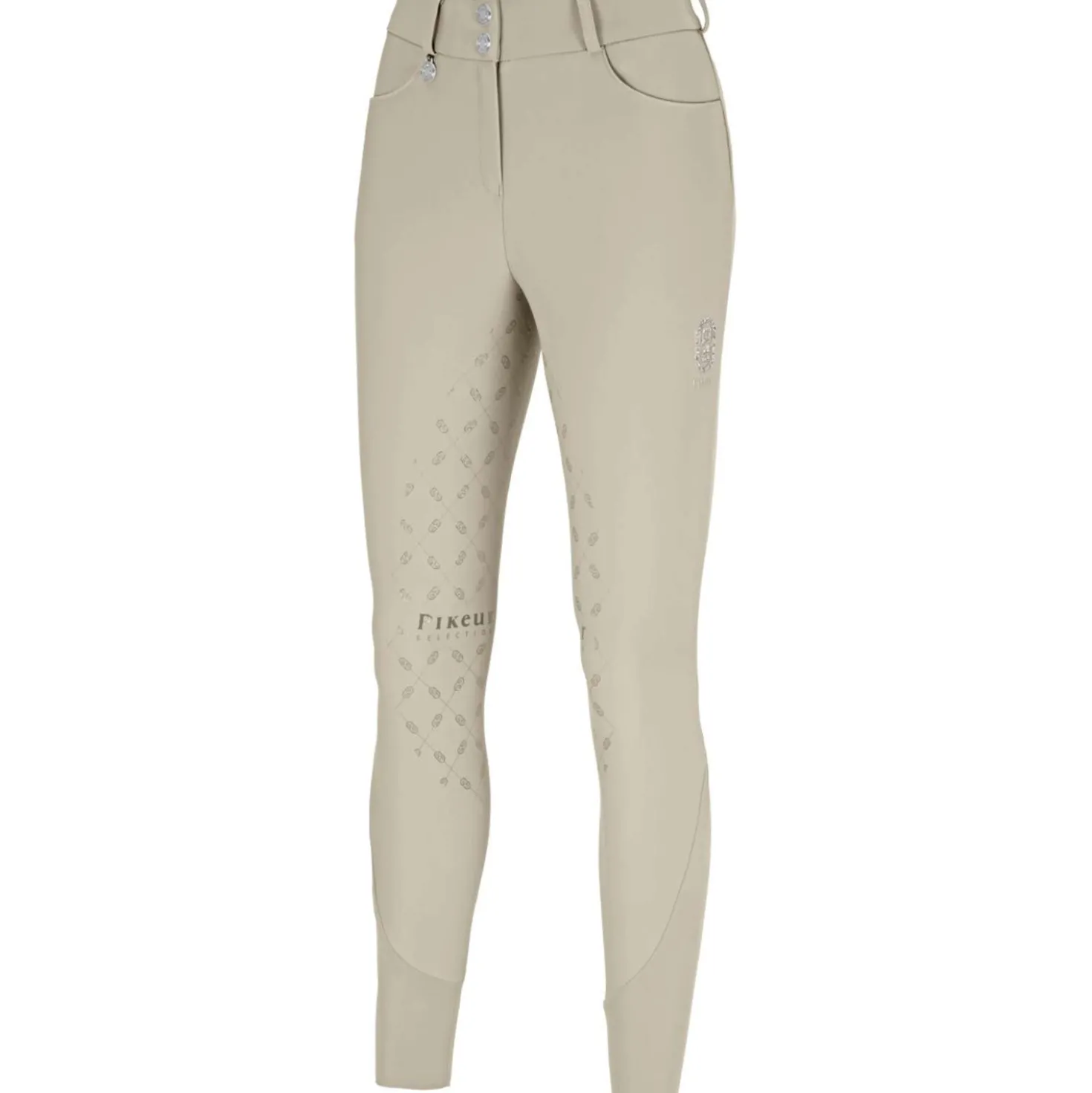 Pikeur Rijbroek Ceelina SD SS26 Full Grip Pearl Gray