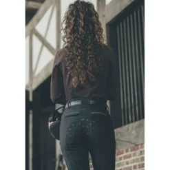 Pikeur Rijbroek Linnet GripTec SO Highwaist Full Grip Zwart