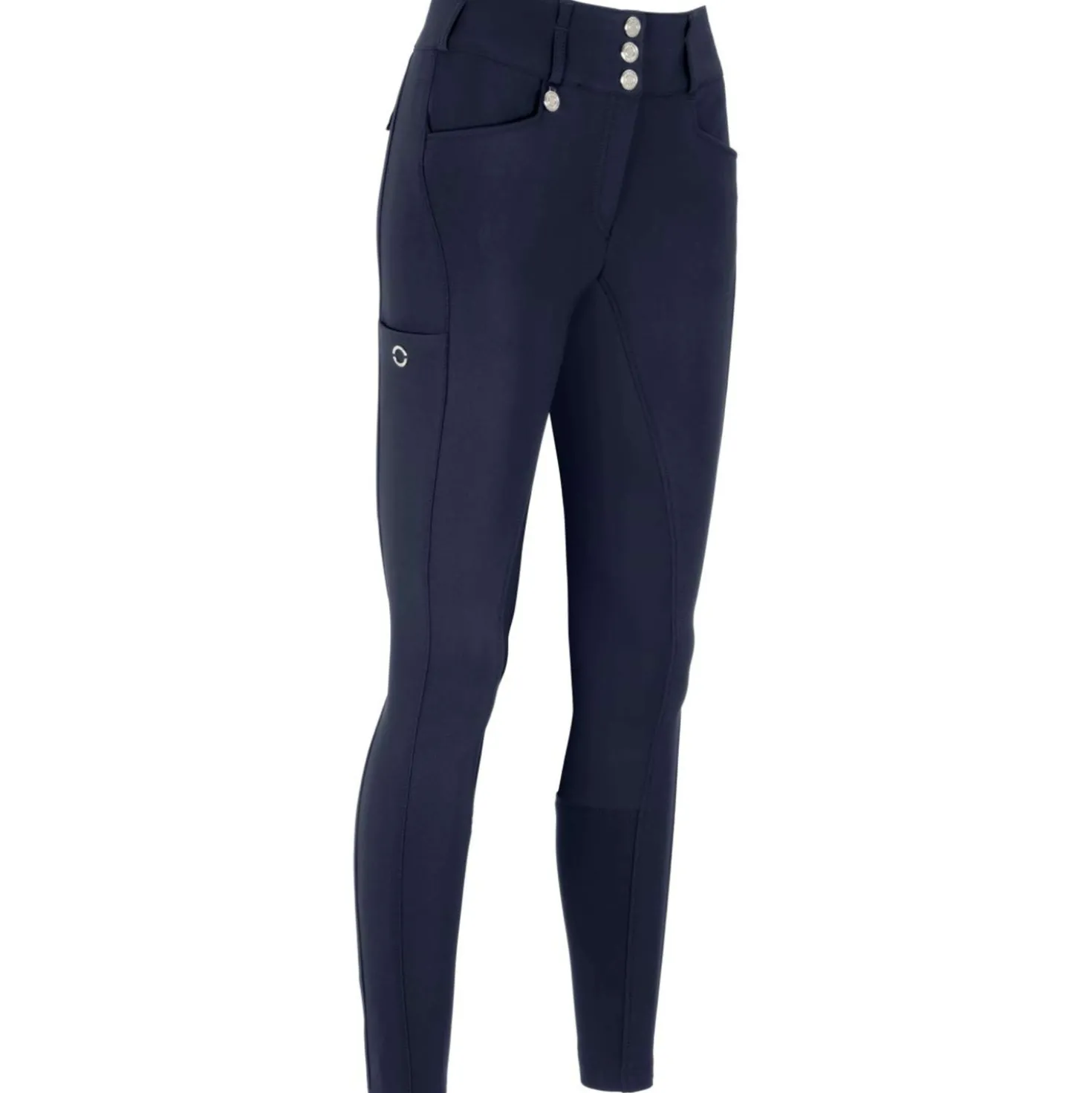 Pikeur Rijbroek New Candela Leren Zitvlak Night Blue