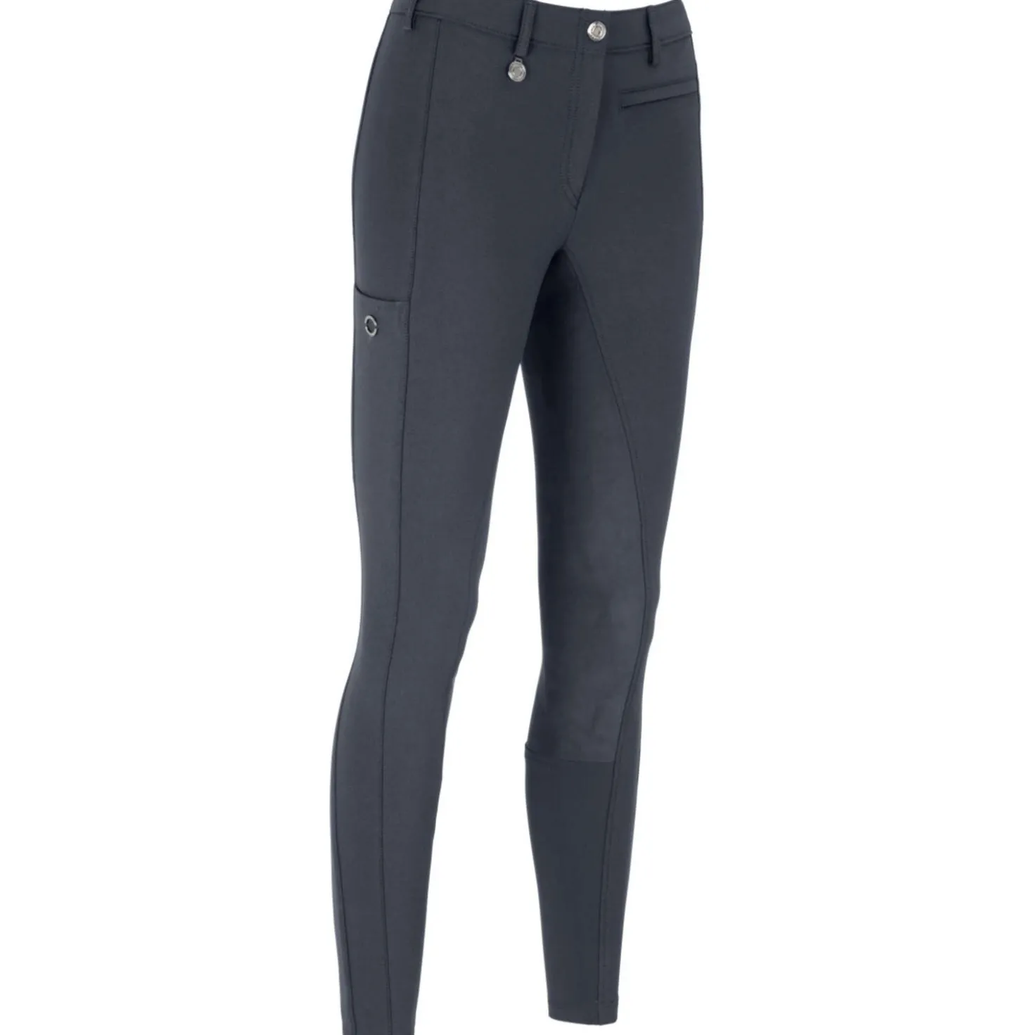 Pikeur Rijbroek New Lugana McCrown Full Grip Midwaist Dark Shadow