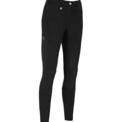 Pikeur Rijbroek New Lugana McCrown Full Grip Midwaist Zwart