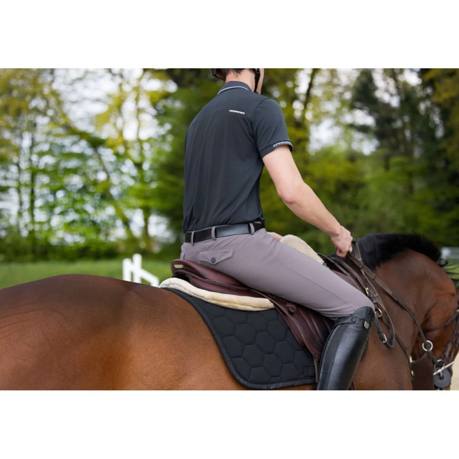Pikeur Rijbroek Rodrigo Knie Grip Heren Beige