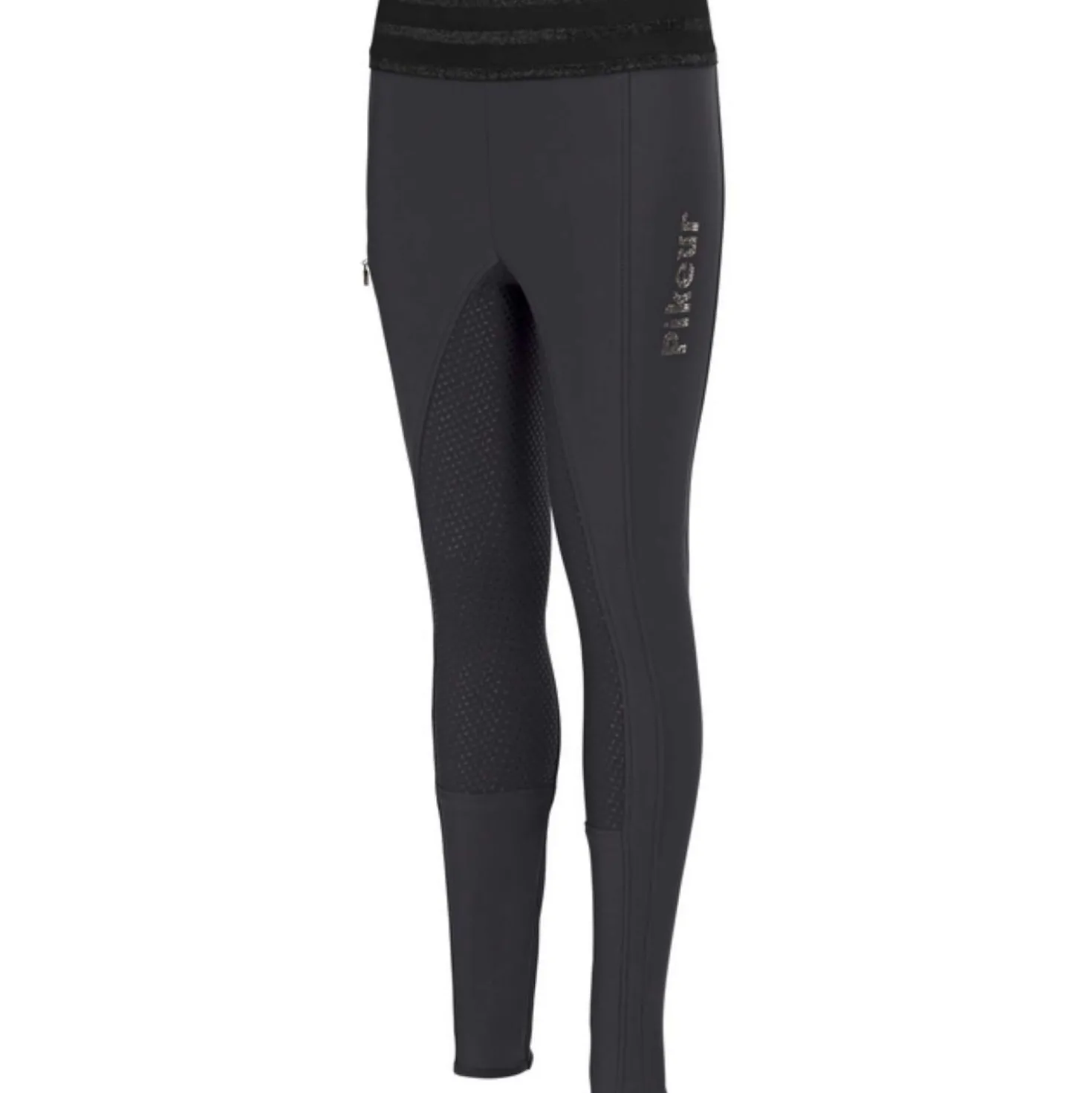 Pikeur Rijlegging Ida Athleisure Full Grip Kinderen Anthracite