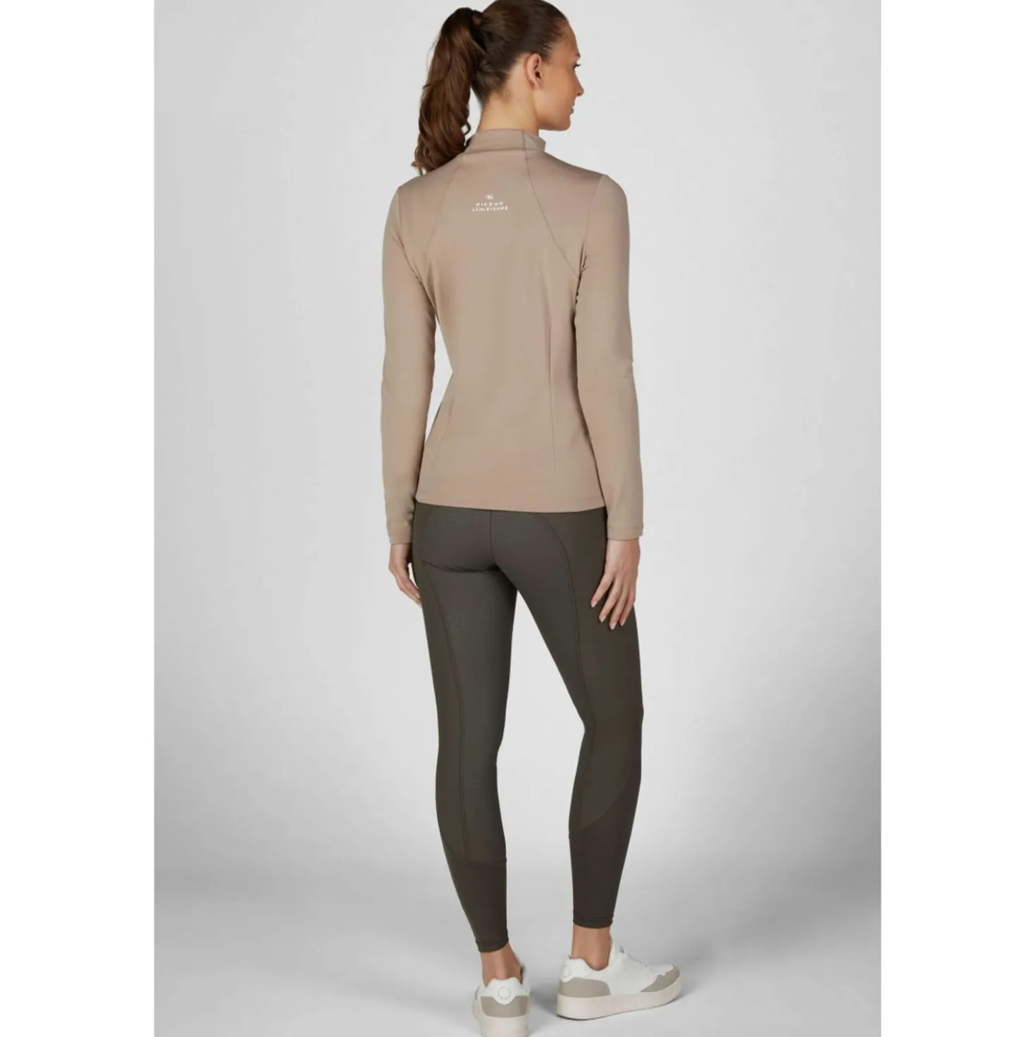 Pikeur Shirt Rollneck Athleisure AW26 Mocha Cream