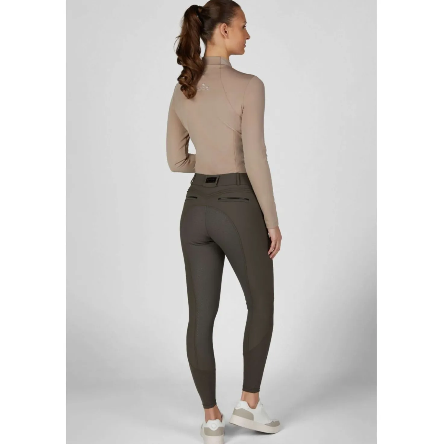 Pikeur Shirt Rollneck Athleisure AW26 Mocha Cream