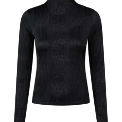 Pikeur Shirt Waveline Selection AW26 Lange Mouwen Zwart