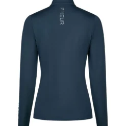 Pikeur Shirt Zip Athleisure AW26 Lange Mouwen Pine Green