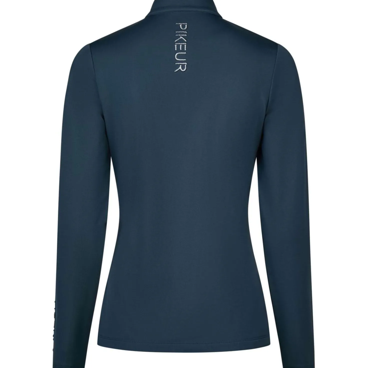 Pikeur Shirt Zip Athleisure AW26 Lange Mouwen Pine Green