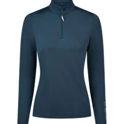 Pikeur Shirt Zip Athleisure AW26 Lange Mouwen Pine Green