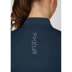 Pikeur Shirt Zip Athleisure AW26 Lange Mouwen Navy Blue