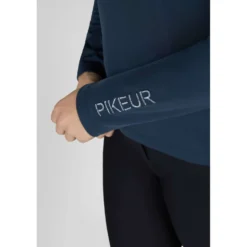 Pikeur Shirt Zip Athleisure AW26 Lange Mouwen Navy Blue