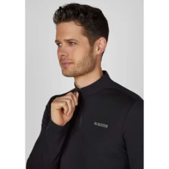Pikeur Shirt Zip Athleisure AW26 Heren Zwart