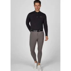 Pikeur Shirt Zip Athleisure AW26 Heren Zwart