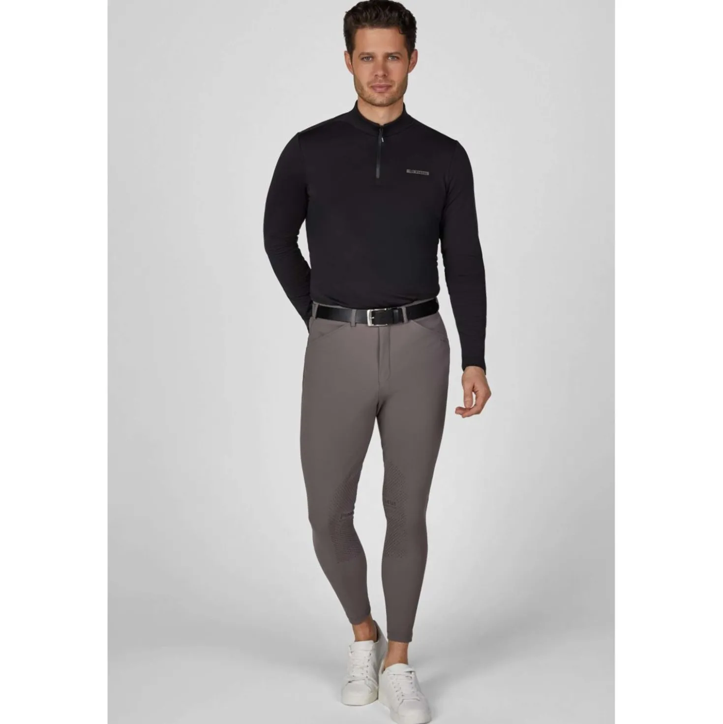 Pikeur Shirt Zip Athleisure AW26 Heren Zwart