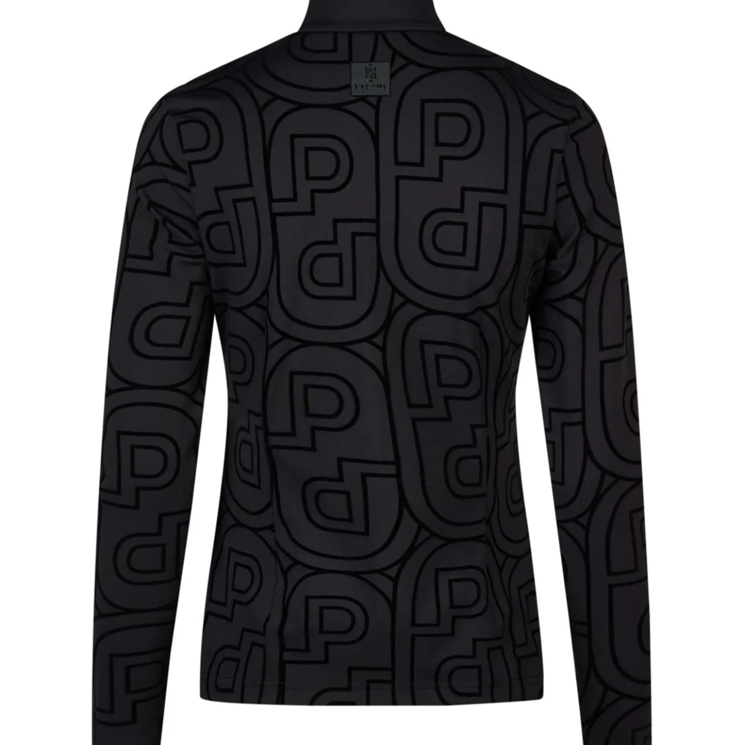 Pikeur Shirt Zip Print Selection AW26 Lange Mouwen Zwart
