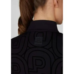 Pikeur Shirt Zip Print Selection AW26 Lange Mouwen Zwart