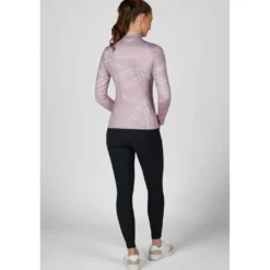 Pikeur Shirt Zip Print Selection AW26 Lange Mouwen Ash Mauve