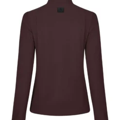 Pikeur Shirt Zip Rip Selection AW26 Lange Mouwen Chocolate Brown