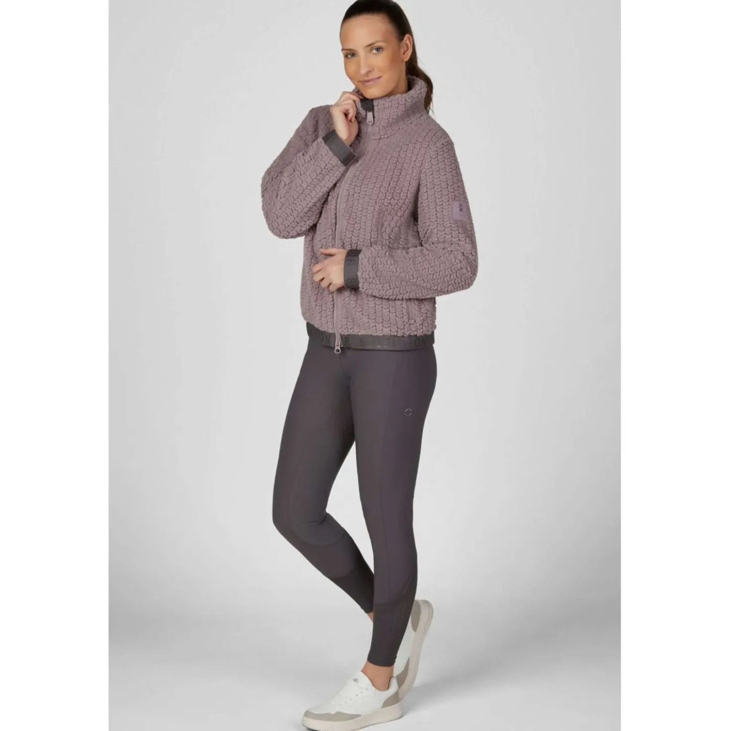 Pikeur Vest Velvet Selection AW26 Ash Mauve