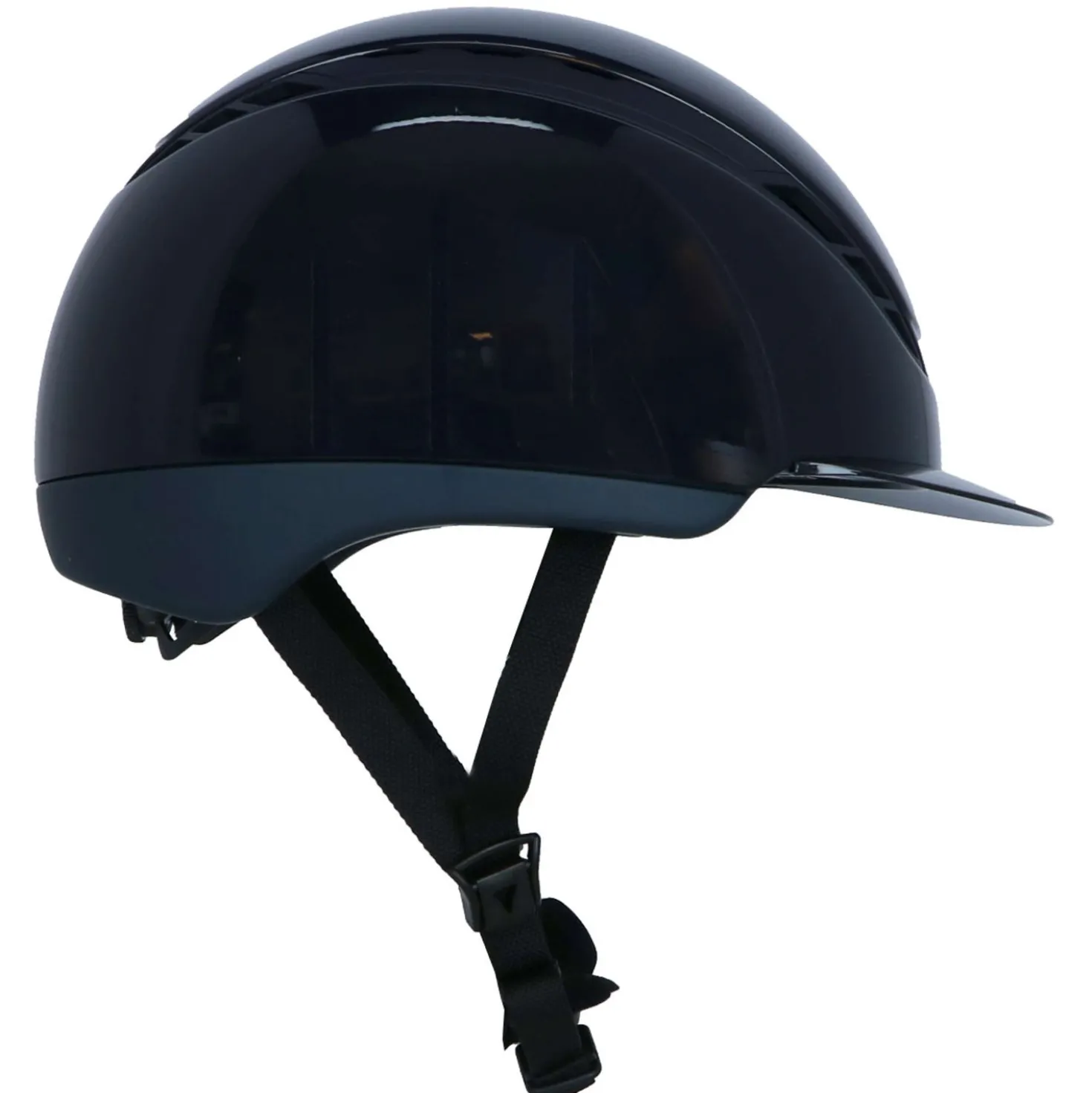 Pikeur X Abus Cap AirDuo Shiny Midnight Blue