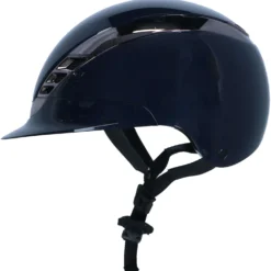 Pikeur X Abus Cap AirLuxe CHROME Shiny Midnight Blue