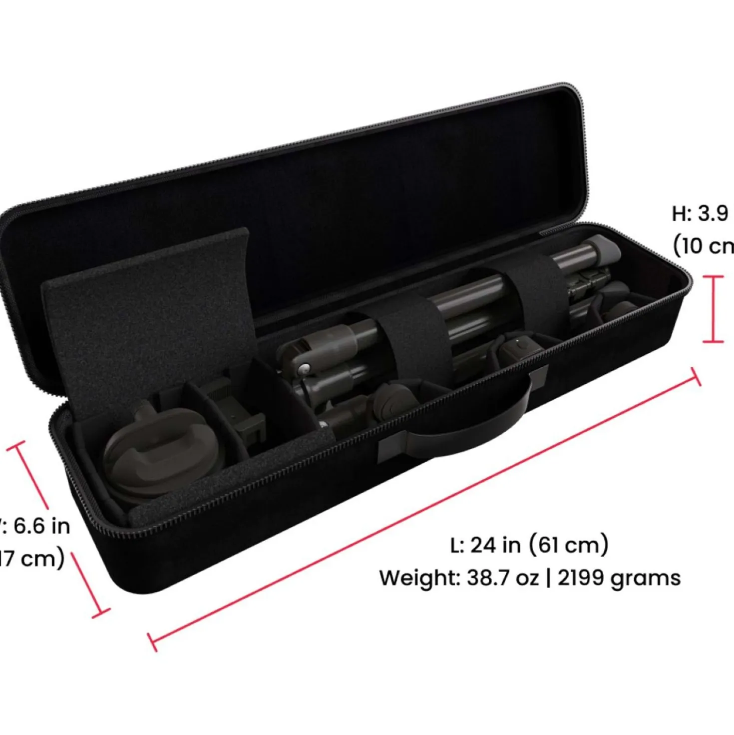 Pivo Travel Case Classic Zwart