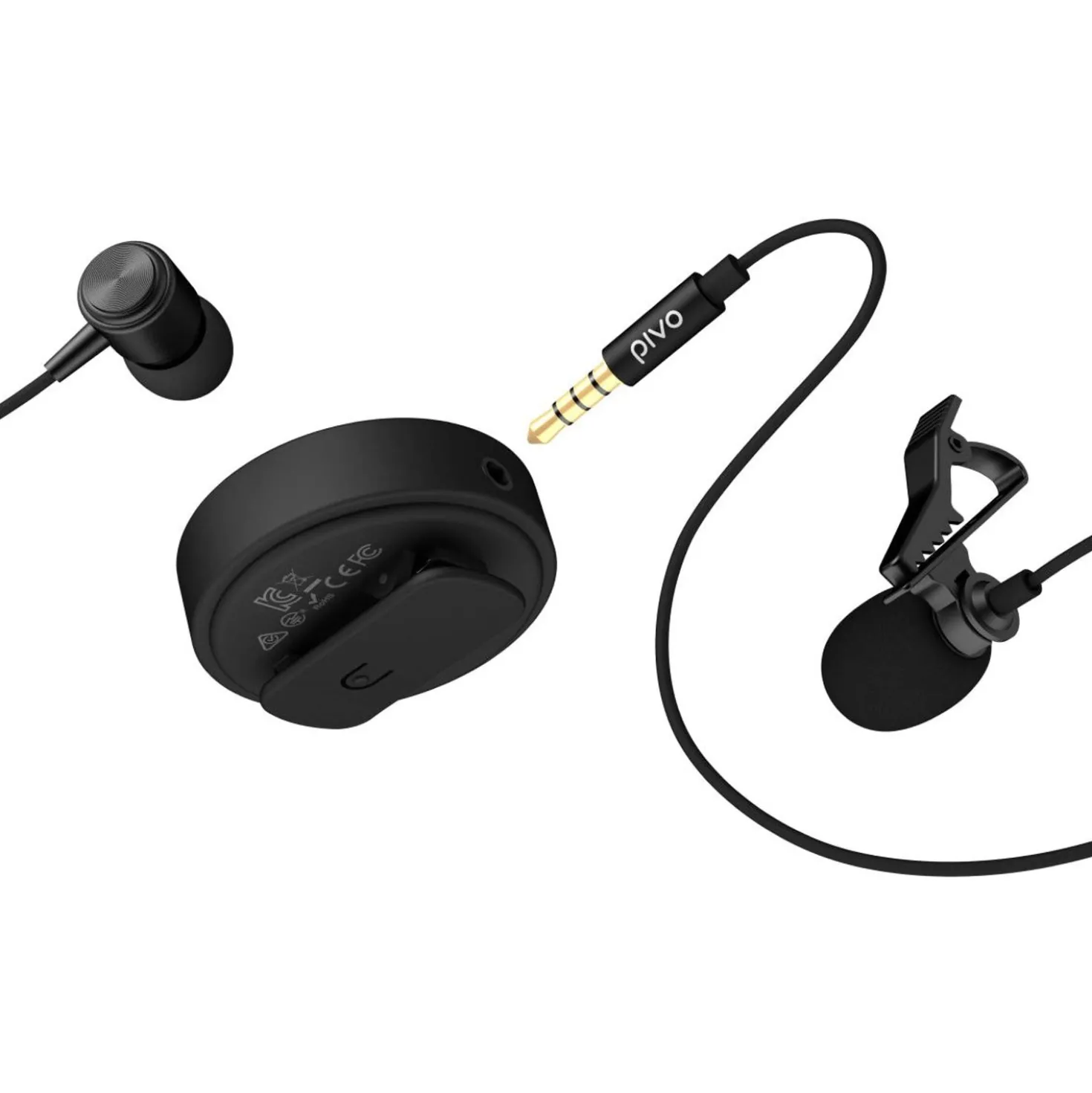Pivo Wireless Mic Zwart