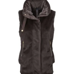 PK Bodywarmer Taury Fluffy Coffee