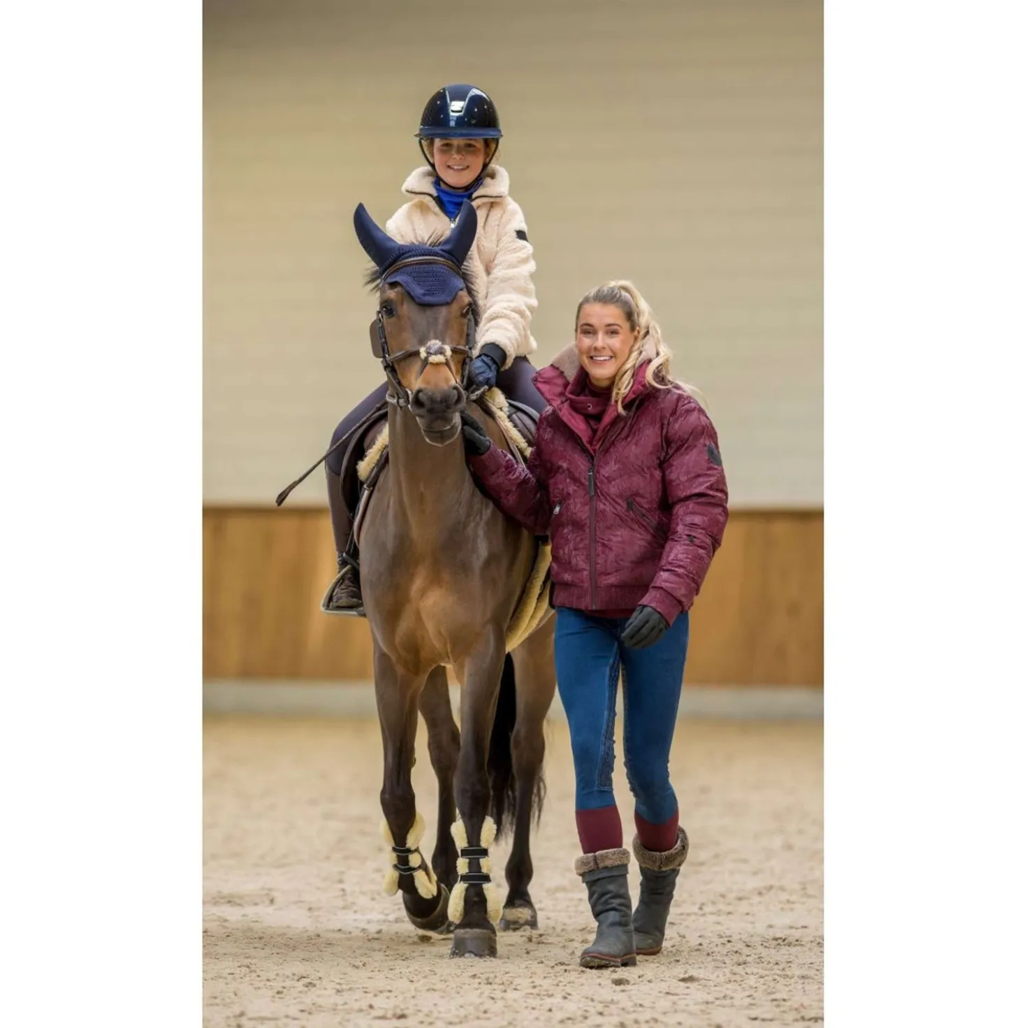 PK Fluffy Vest Roebel Pearl