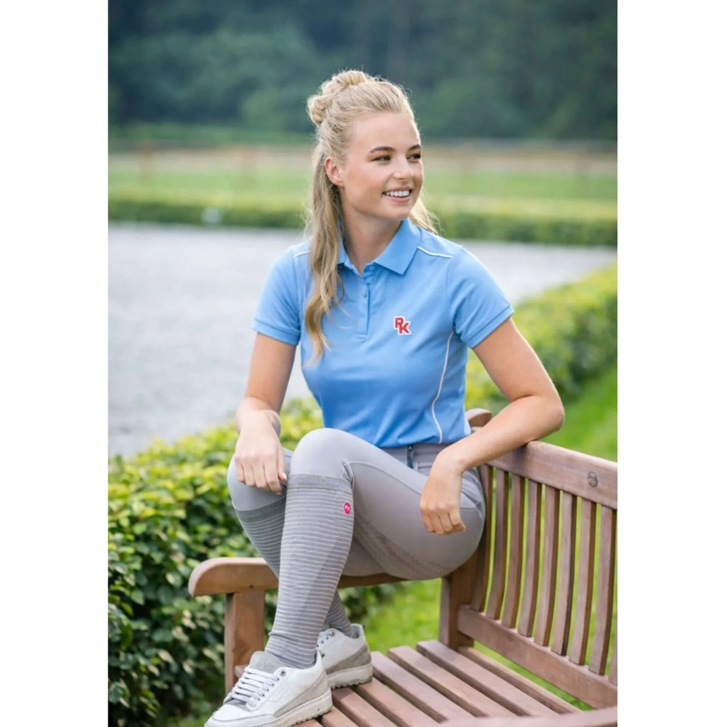 PK Poloshirt Cantona Sky Blue