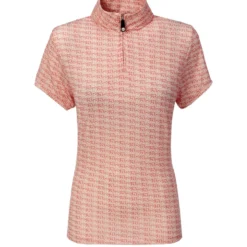 PK Poloshirt Dakota All Over Fluo Coral
