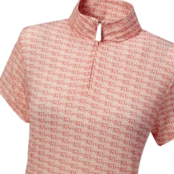PK Poloshirt Dakota All Over Fluo Coral